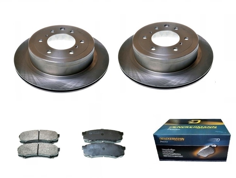 Kotouče Mitsubishi Pajero IV V98 dlouhé) 2006- Zadní Sada 332 mm x 18 mm