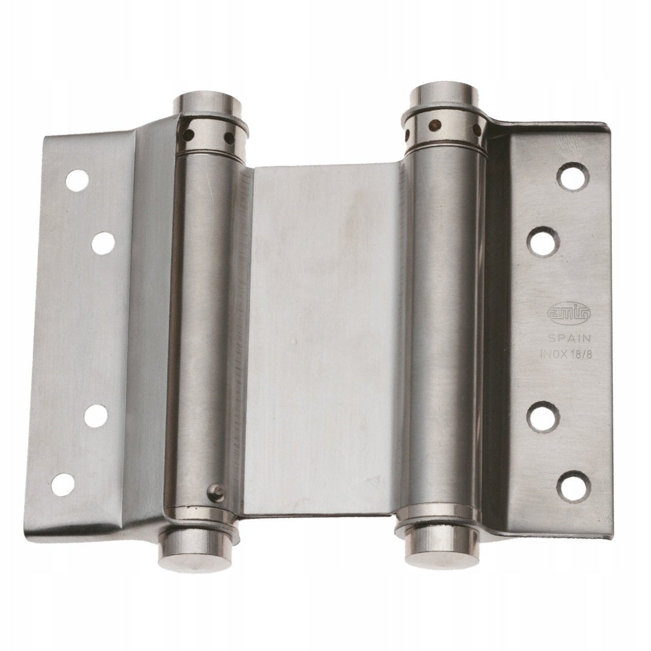 Samozavírací kyvný závěs z nerezové oceli 100 x 135 mm