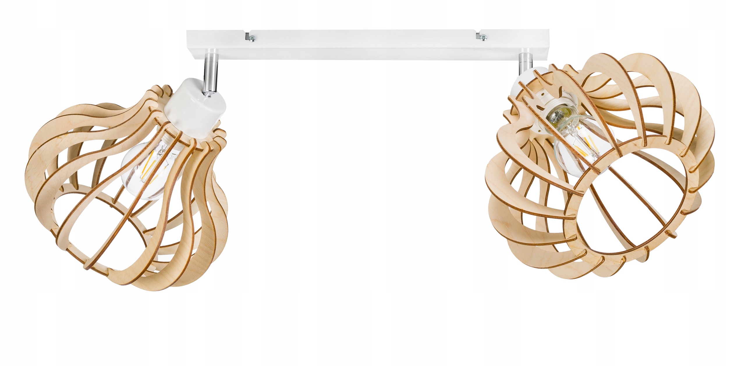 Lampa stropní stropní svítidlo lustr Loft Pohyblivé dřevo 2