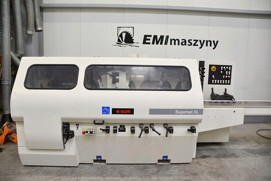 STRUGARKA CZTEROSTRONNA SCM SUPERSET XL - 6 GŁOWIC