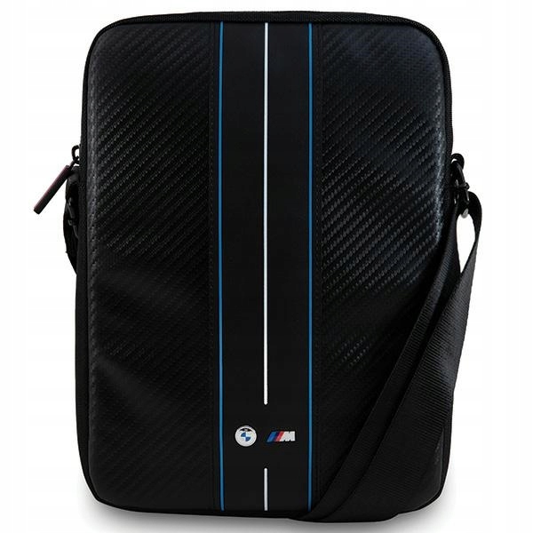 Obal pro Tablet Bmw 8" Černý Carbon Blue Stripes