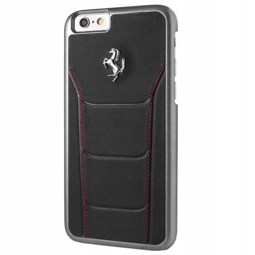 Pouzdro Ferrari Gt 458 pro iPhone 6 iPhone 6S černo-červené