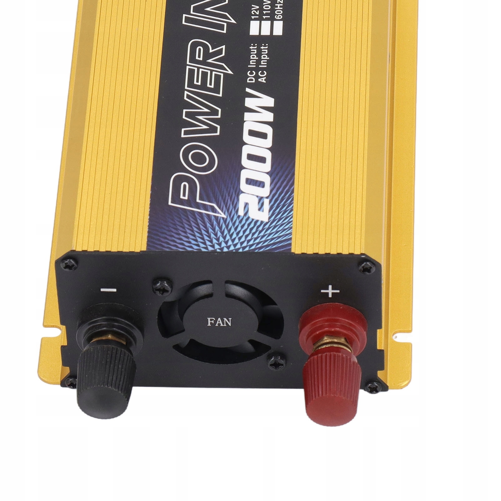 SOLARNY PRZETWORNICA SAMOCHODOWA NAPIĘCIA DC 12V do AC 220V 2000W Napięcie wejściowe 12 V