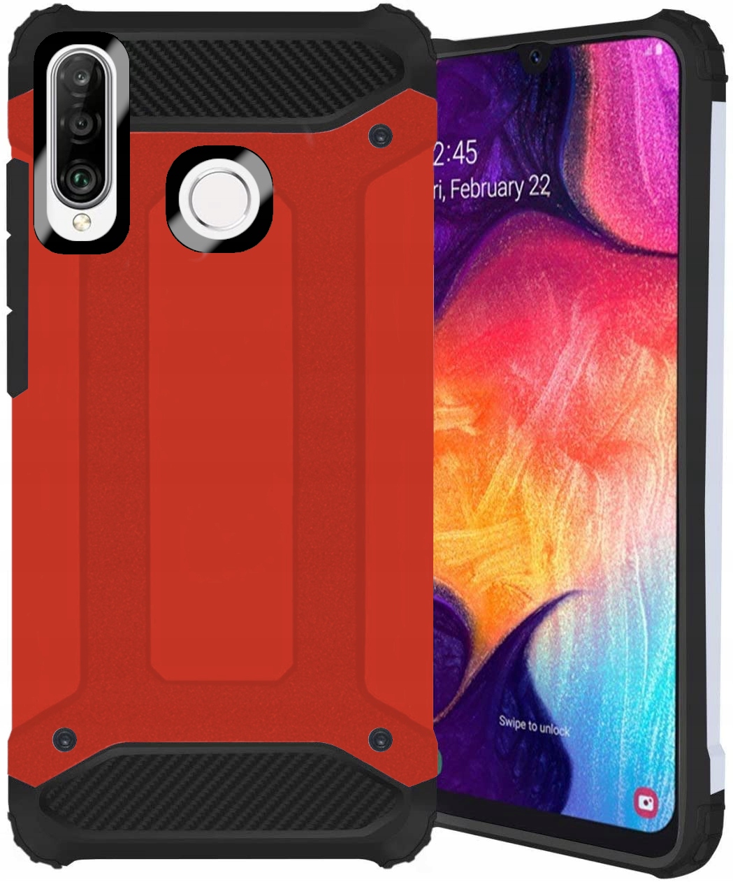 

Etui Do Huawei P30 Lite Pancerne Duo Armor Case