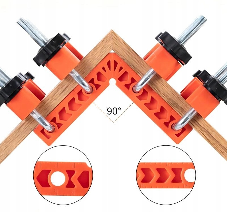 Koupit sadu tesařských úhelníků zasklívacích úhelníků upevňovacích prvků
