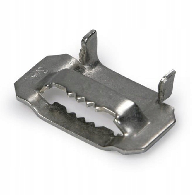 Klamerka stalowa nierdzewna 19 COT 100szt BANDIMEX