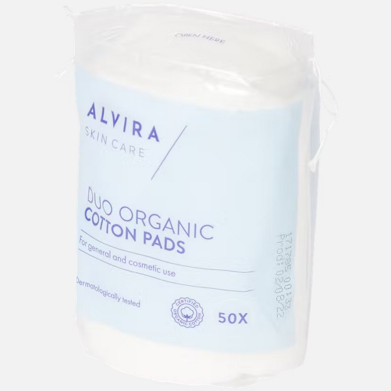 

Płatki kosmetyczne duże Alvira Skin Duo 50szt.