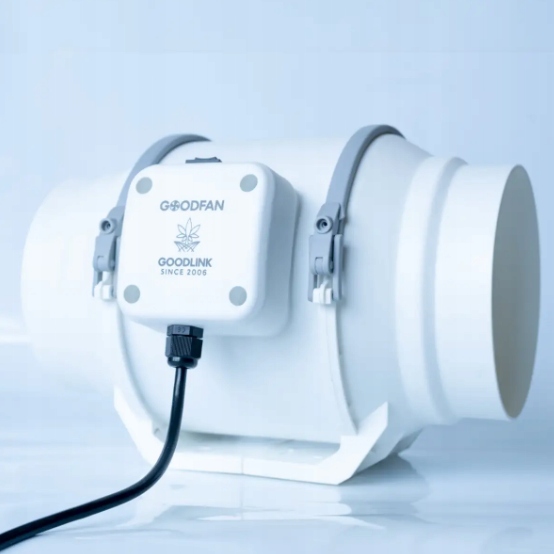 Kanálový ventilátor fi200 mm Good Fan 830-980 m3/h 2 prevodové stupne