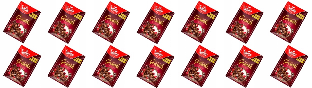 14 x 300 g Sante Gold Granola brownie & cherry Karton