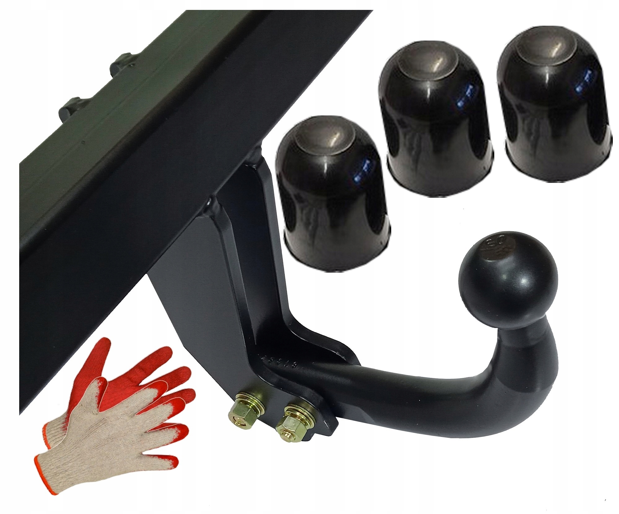 SŁUPSK HAK HOLOWNICZY+OSŁONKI do BMW X3 E83+LCI 2004do2010 SUV+RĘKAWICZKI