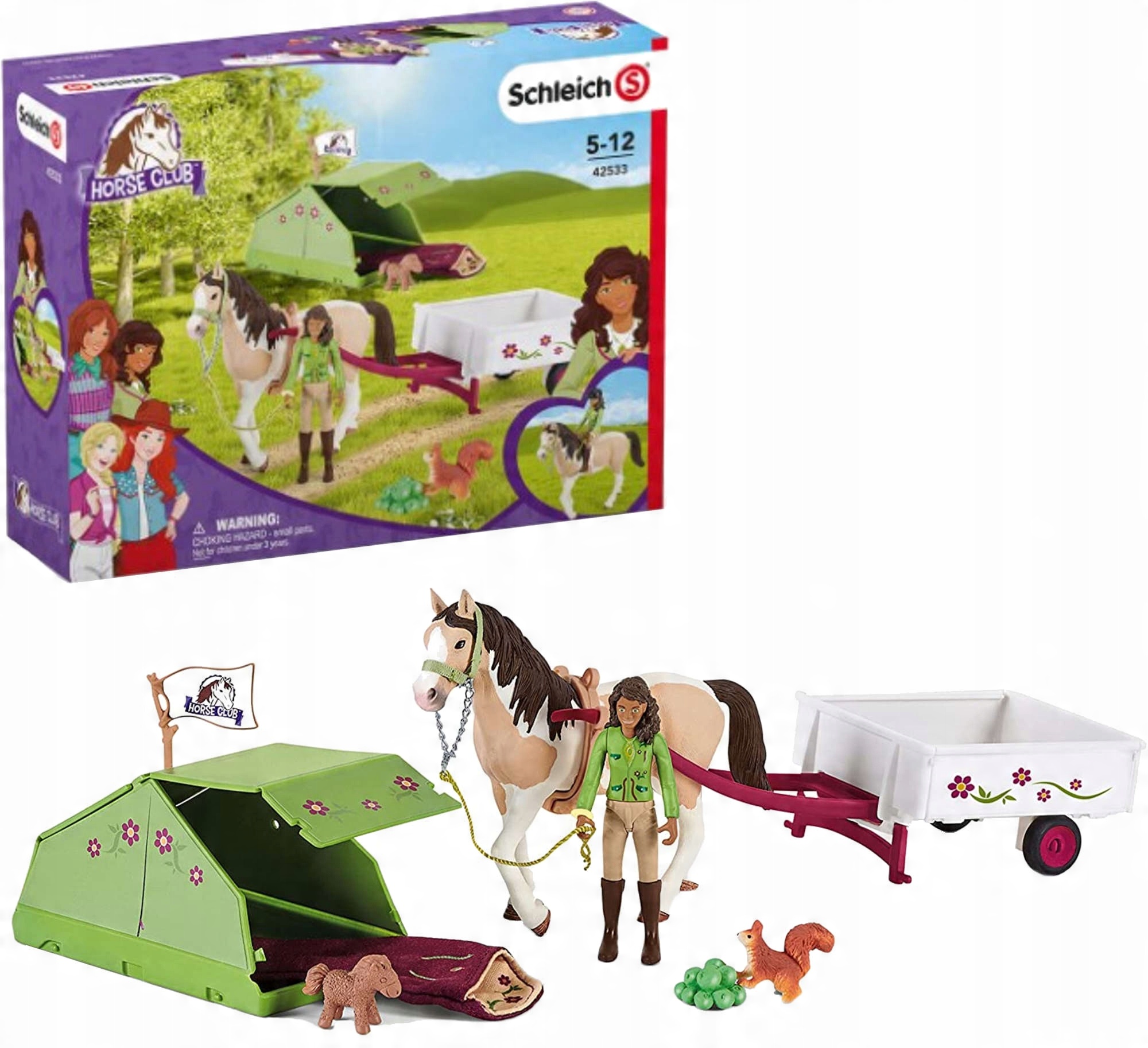 

Schleich Horse Club Przygoda Na Kempingu Sarah