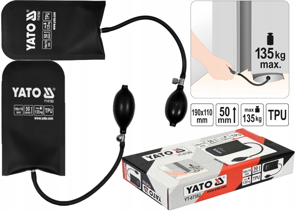 PODUSZKA MONTAŻOWA PNEUMATYCZNA YT-67382