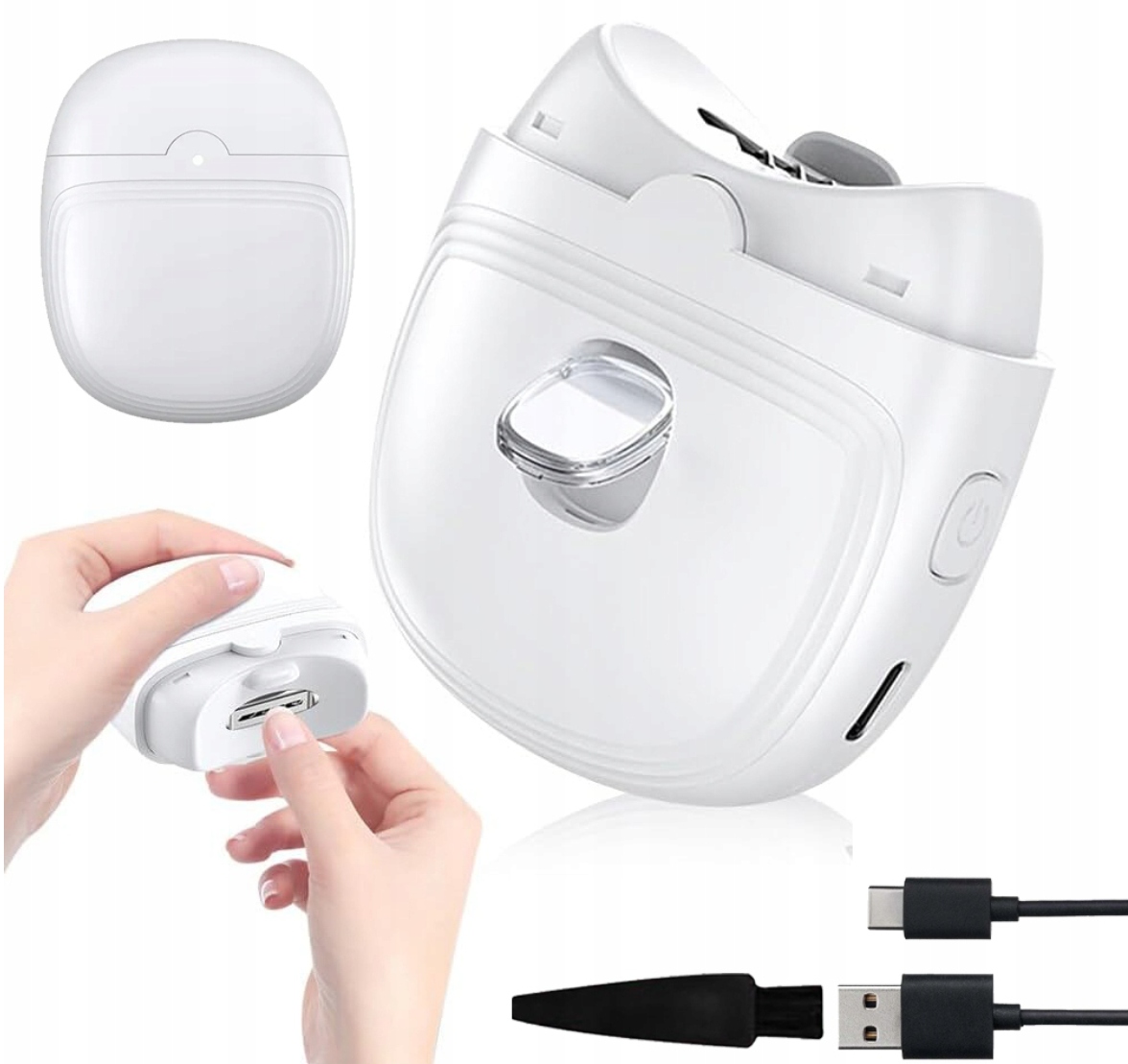 ПРОЧНЫЙ ЭЛЕКТРИЧЕСКИЙ КУСАЧКИ ДЛЯ НОГТЕЙ 2 РЕЖИМА СКОРОСТИ