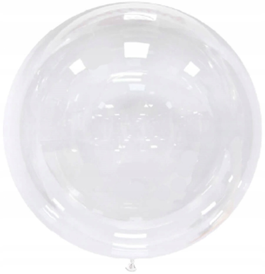 

Balon Bobo Kula Przezroczysty Kryształowy 45cm