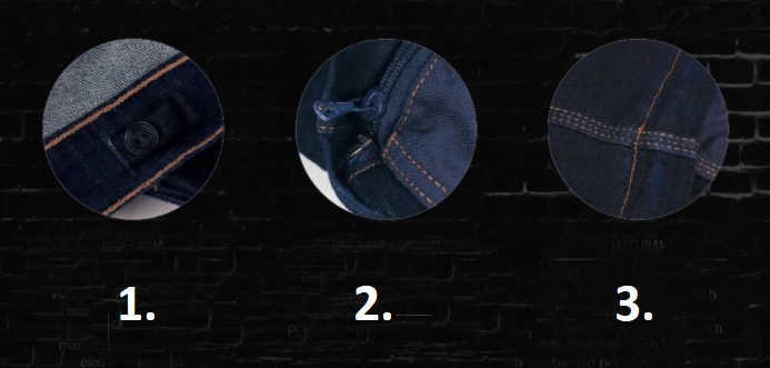 Spodnie robocze jeans JEAN rozmiar XXL S-78204 STALCO PERFECT MOCNE Rozmiar XXL