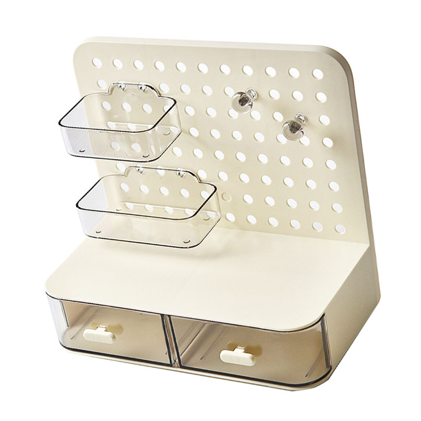 Organizer na biurko Pegboard Prosty, wielofunkcyjny plastikowy stojak K5