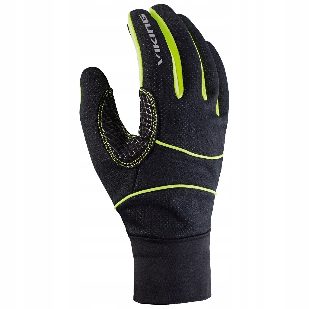 Rękawice VIKING Lahti Multifunction Czarne/Żółte 7