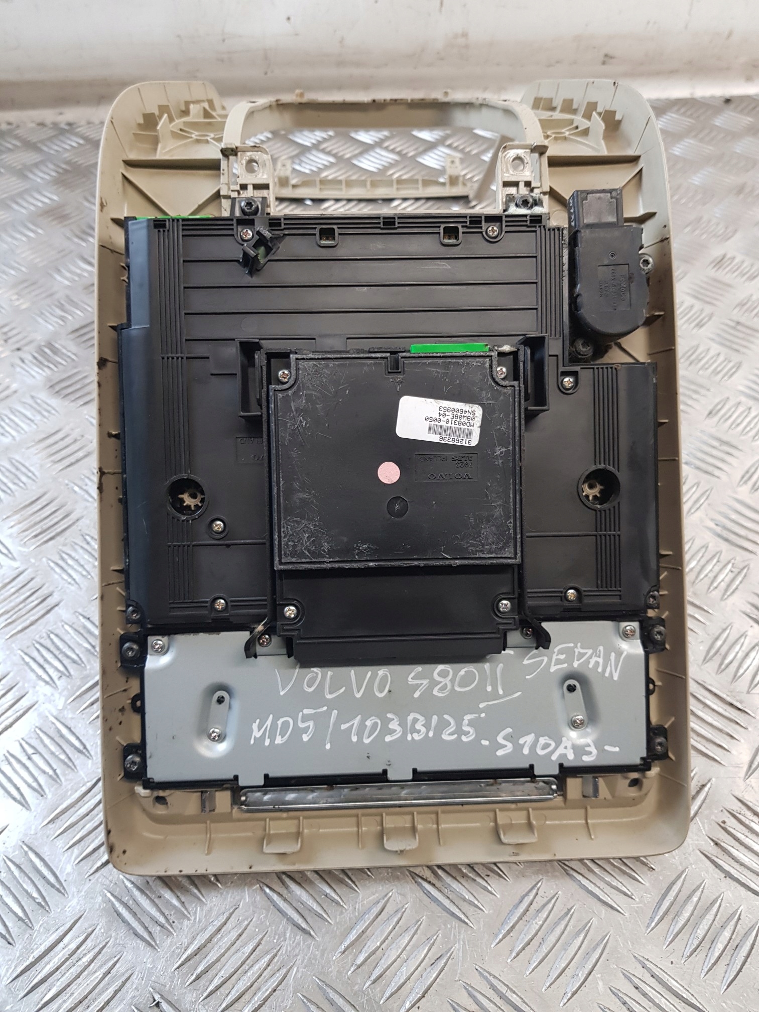 PANEL air conditioning devices frame display 31268336 VOLVO S80 II 07R