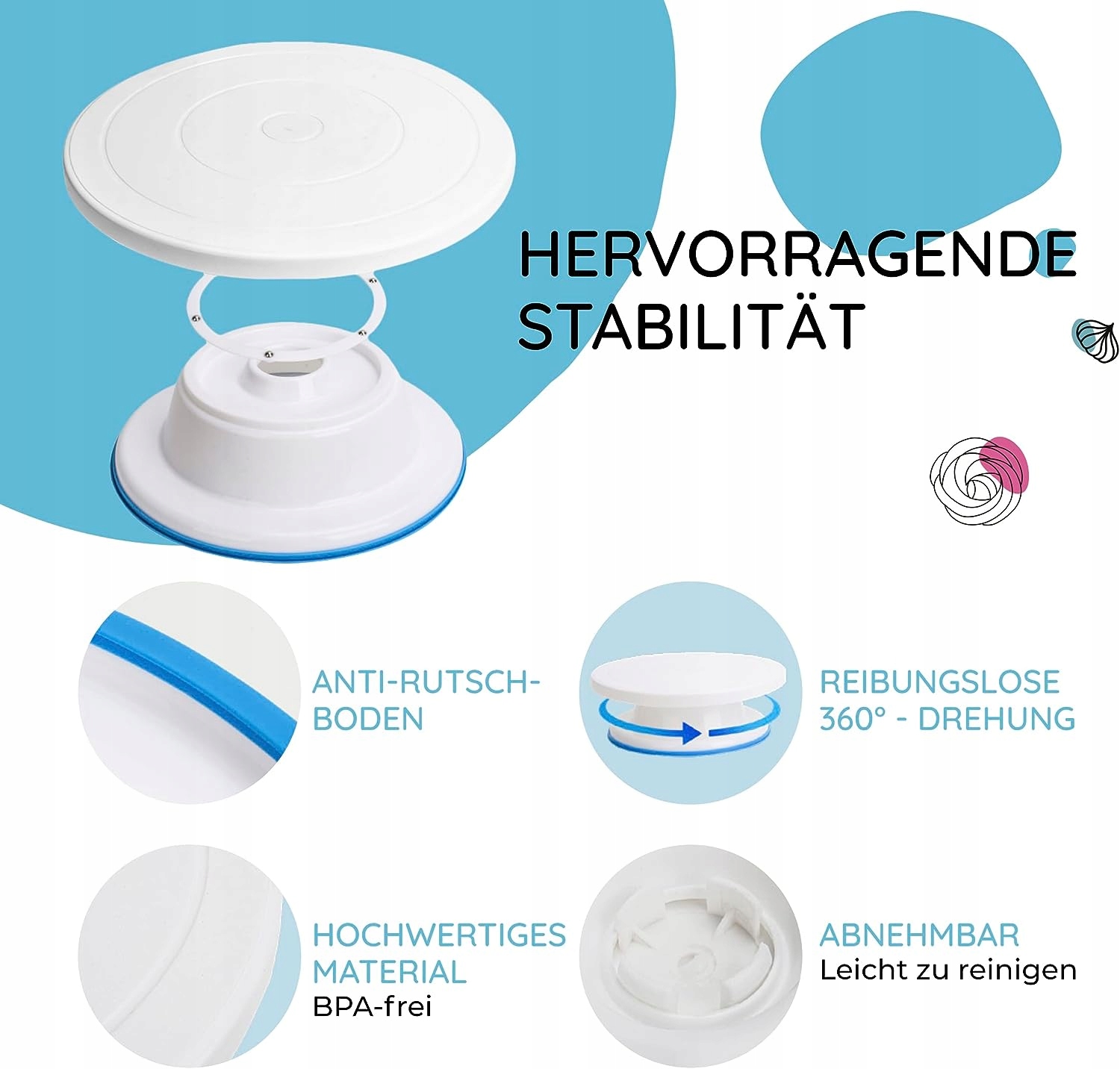 ZESTAW AKCESORIÓW DO TORTÓW DLA POCZĄTKUJĄCYCH I PROFESJONALISTÓW Marka inna