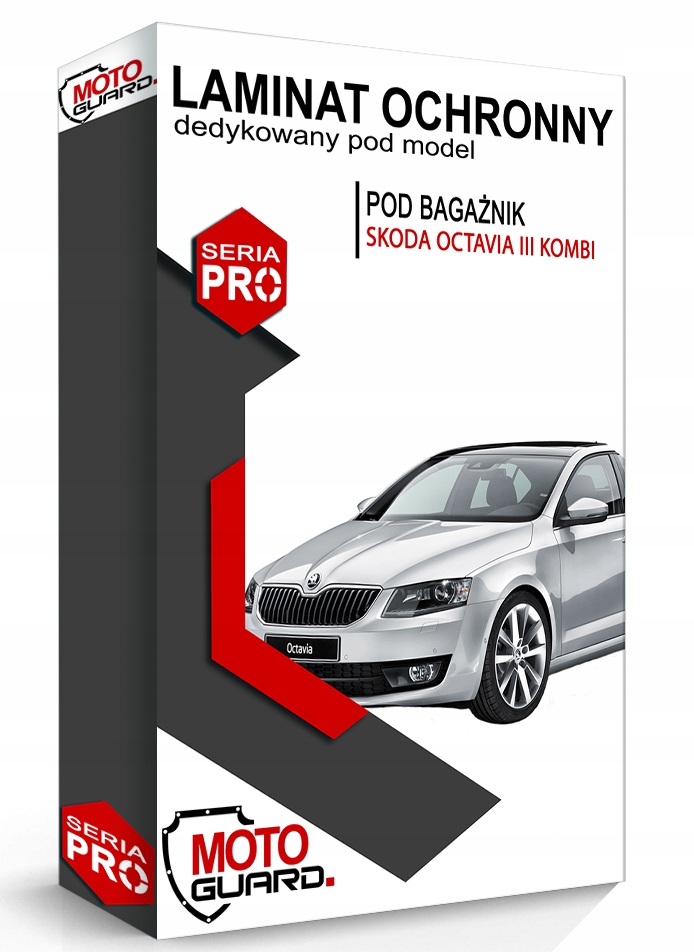 

Czarna Folia Ppf na tylny zderzak Skoda Octavia 3