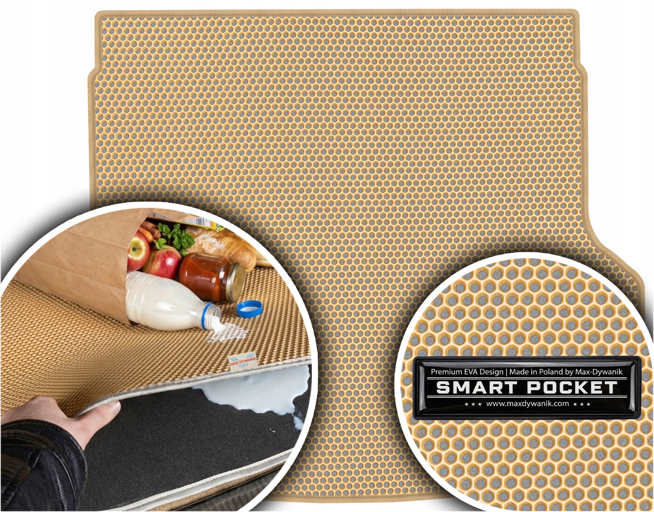 Hyundai i30 III Kombi Sw 2019- Vložka do zavazadlového prostoru Eva Smart Pocket Béžová