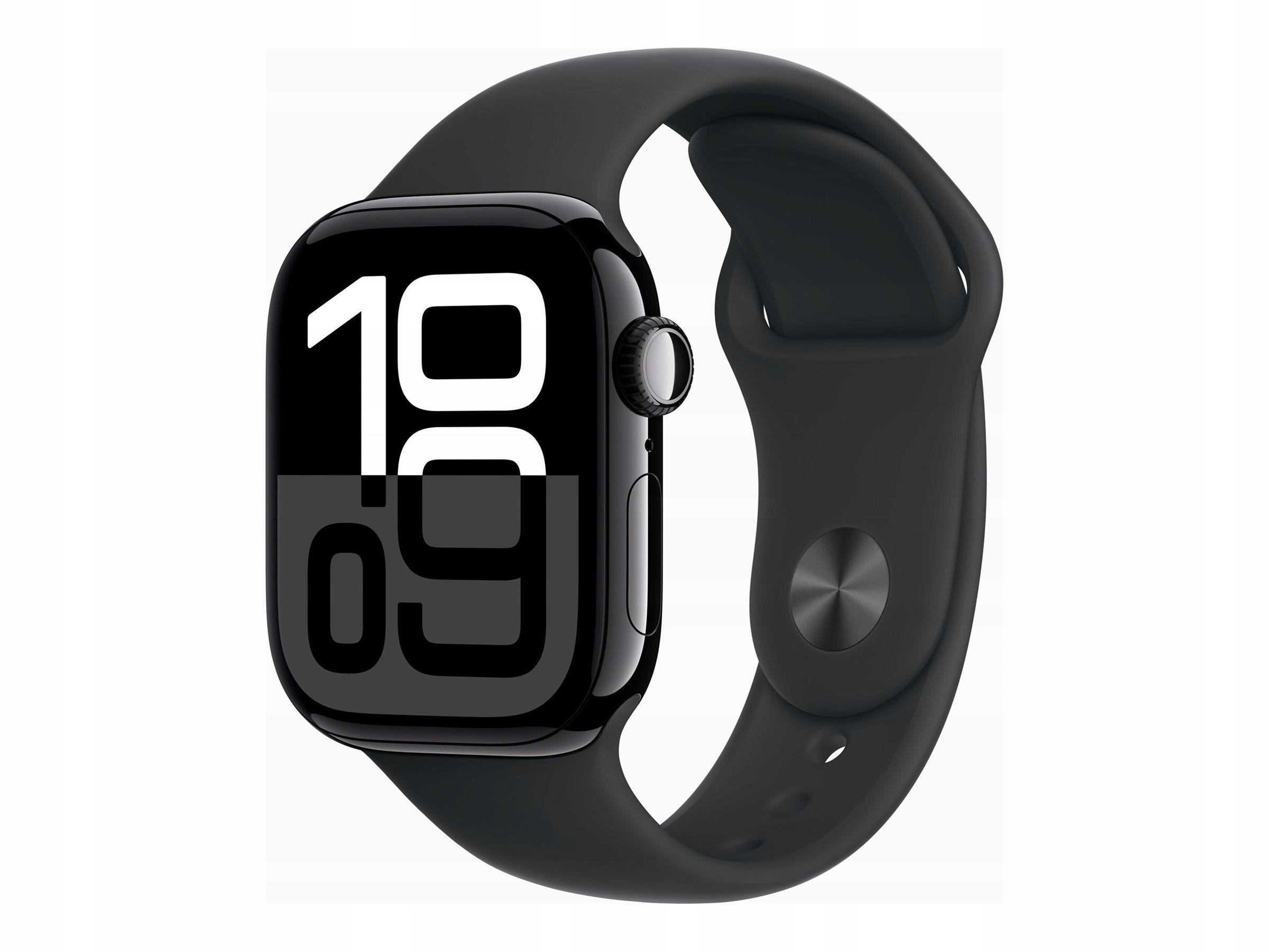 Apple Watch Series 10 Gps Cellular 42mm Jet Black Aluminium Case