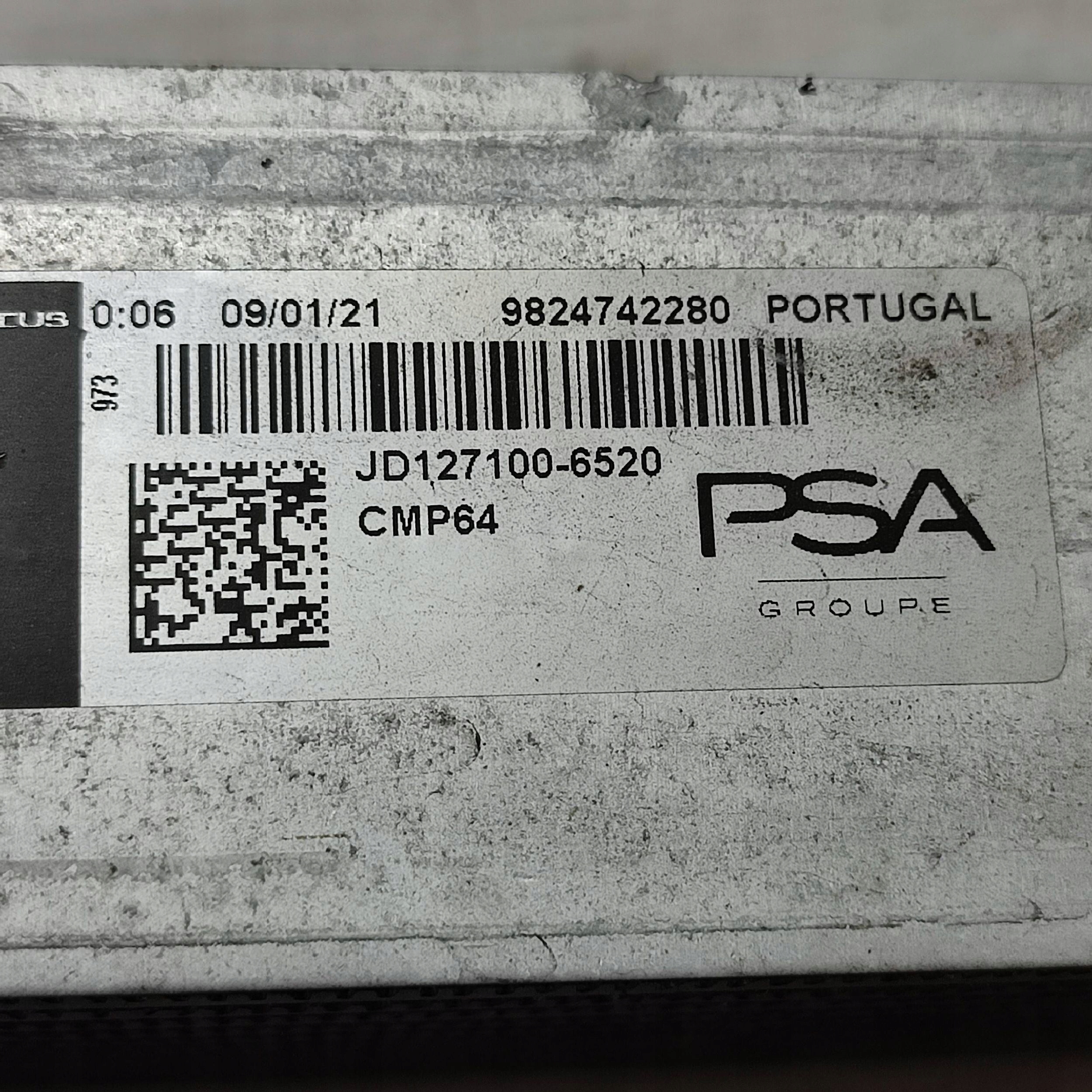 Intercooler Opel Corsa F 9824742280