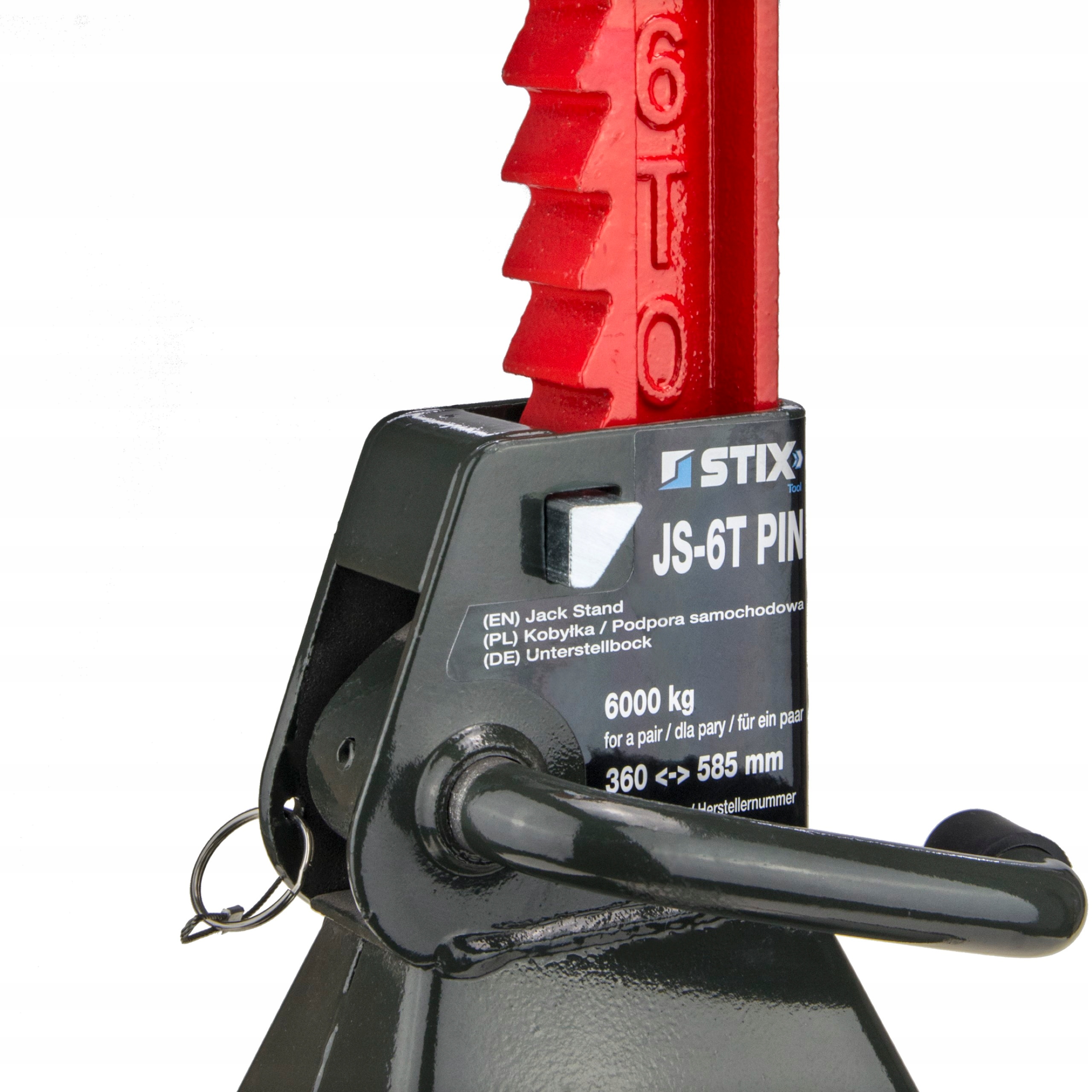 KOBYŁKI SAMOCHODOWE WARSZTATOWE 6T MOCNE PODPORY ZABEZPIECZENIE PIN 4szt. Kod producenta 23-03-55036