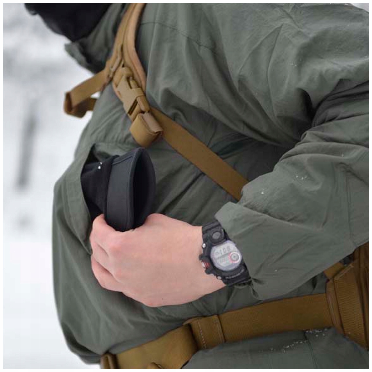 HELIKON Czapka Bejsbolówka OUTDOOR Składana Grey Kolor szary