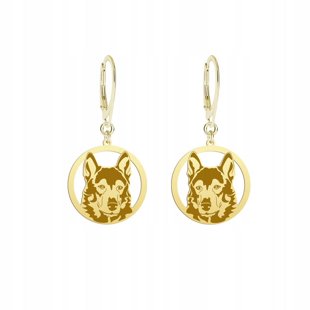 Náušnice Zlaté s západosibiřskou lávkou 925 Dárek Šperky Gravírování