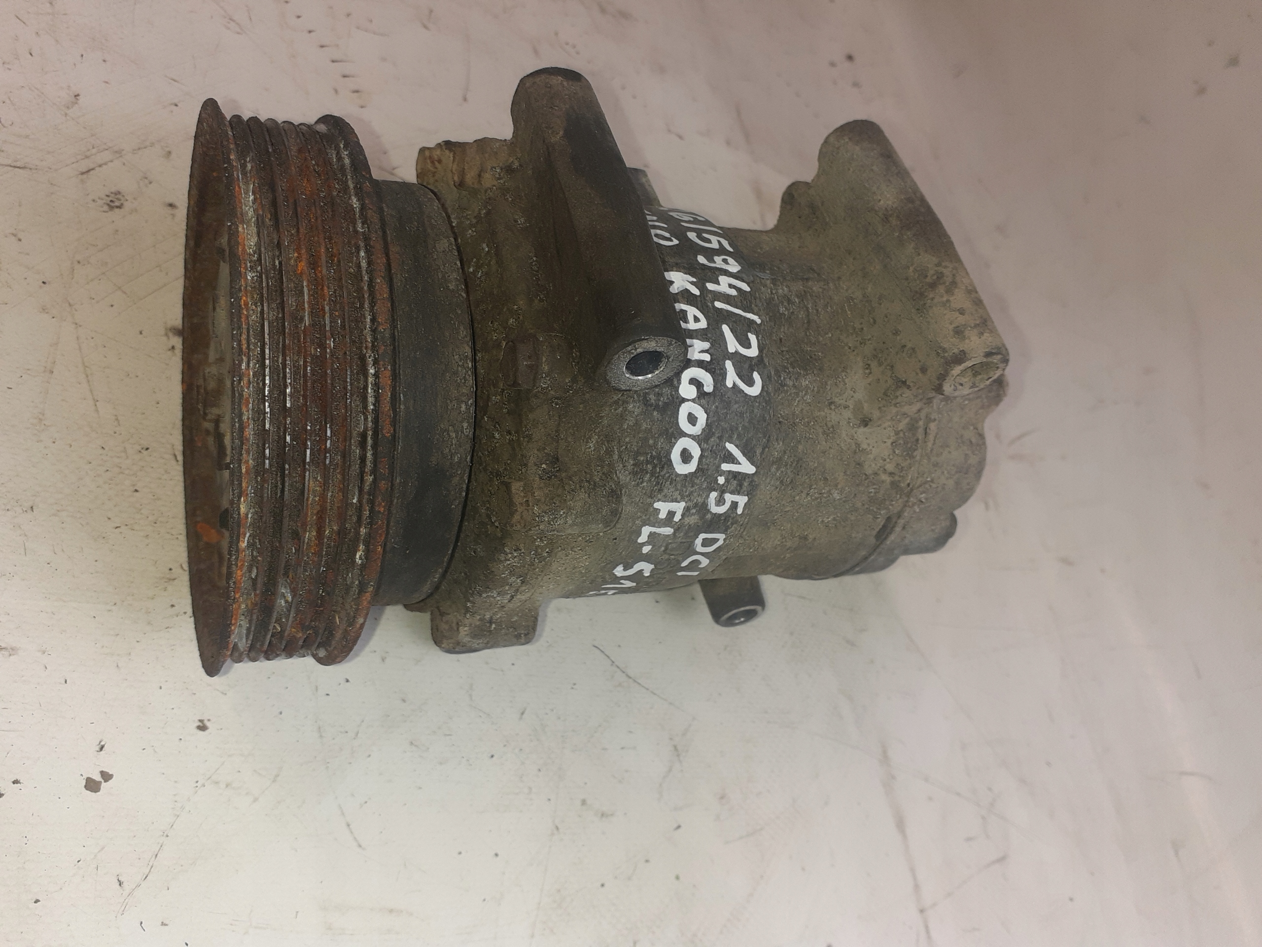 RENAULT 1.5 DCI PREZARKA klimaanlage