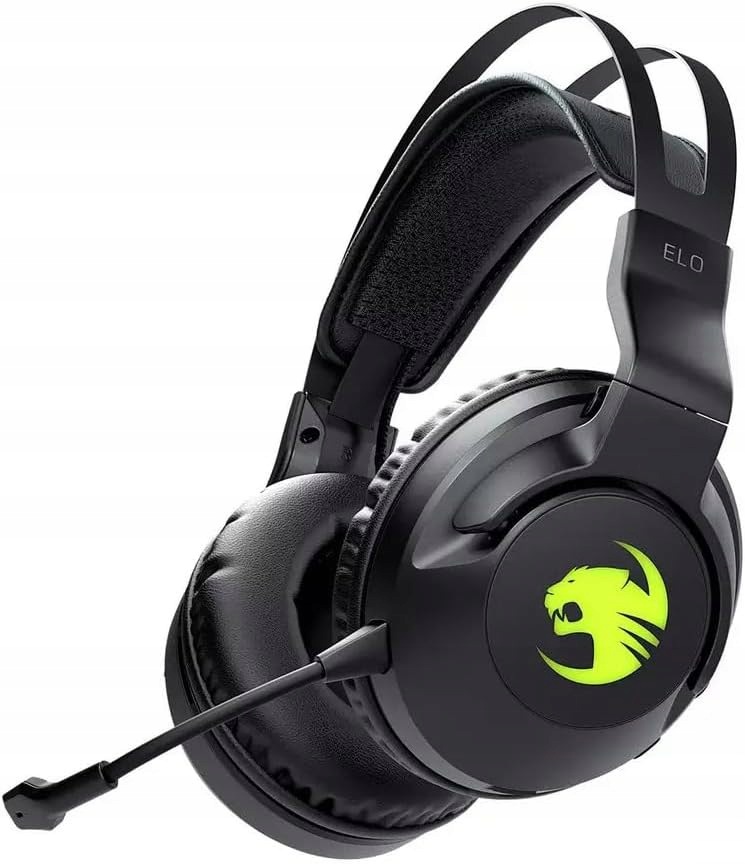 Slúchadlá Roccat Elo 7.1 Air bezdrôtové Rgb čierne herné