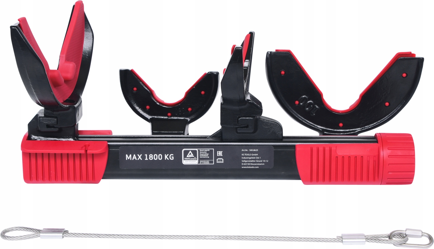 СЪЕМНИК ПРУЖИНЫ ПОДВЕСКИ 500.8625 KS TOOLS