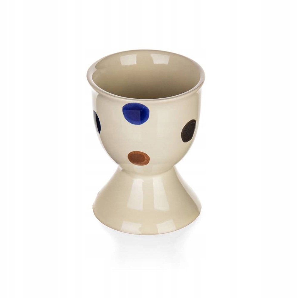 

Ceramiczny Kieliszek Na Jajko Podstawka Kropki