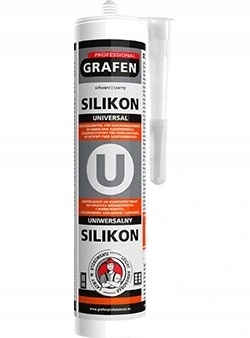 SILIKON UNIWERSALNY Bezbarwny Grafen ZEWNĘTRZY WEWNĘTRZNY 280ML