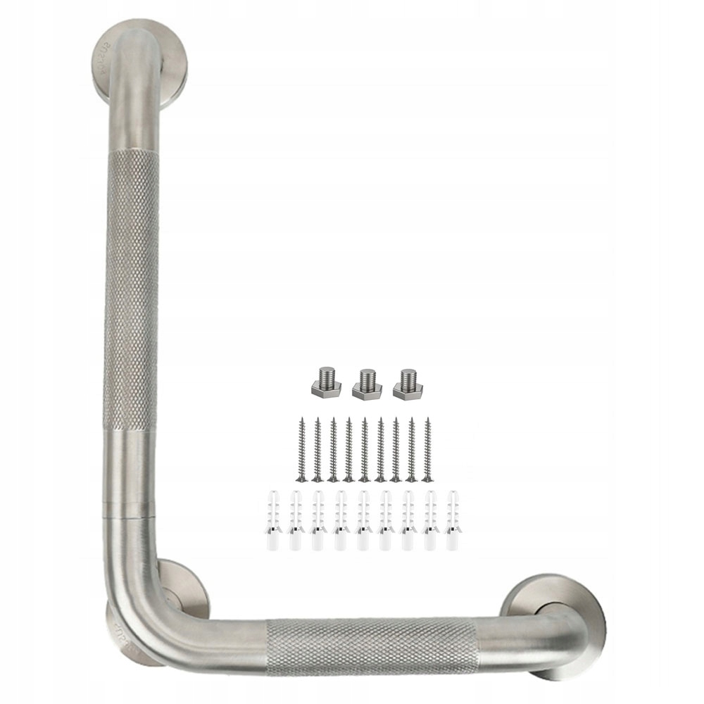 Uchwyt Łazienkowy Ryflowany Poręcz Wannowa Nierdzewny 304# Poręcz Ścienna