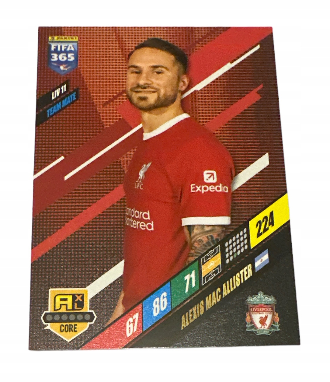 Fifa 365 2024 Adrenalyn Liverpool LIV 11 Allister