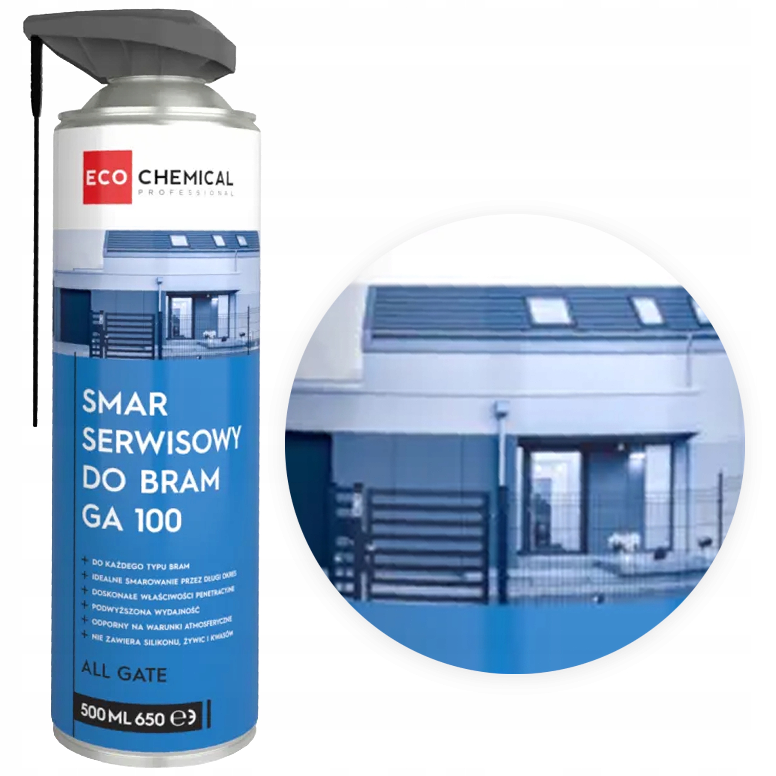 SMAR DO BRAM GARAŻOWYCH PROWADNICI DOSKONAŁE WŁAŚCIWOŚCI PENETRACYJNE