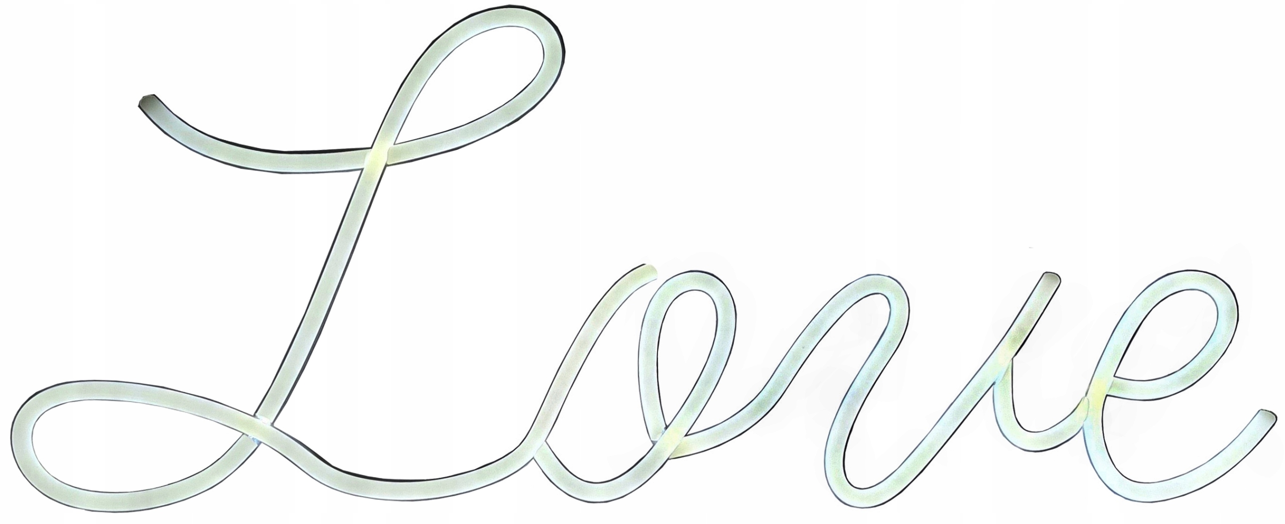 NAPIS LEDOWY LED LOVE neon podświetlany 73x33cm Marka inna marka