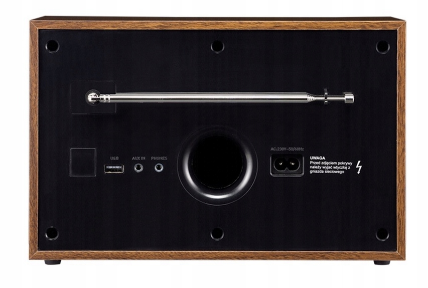 Radio sieciowe, kuchenne BT DAB+ RDS Budzik Drewno Grundig WTR3100 Marka Grundig