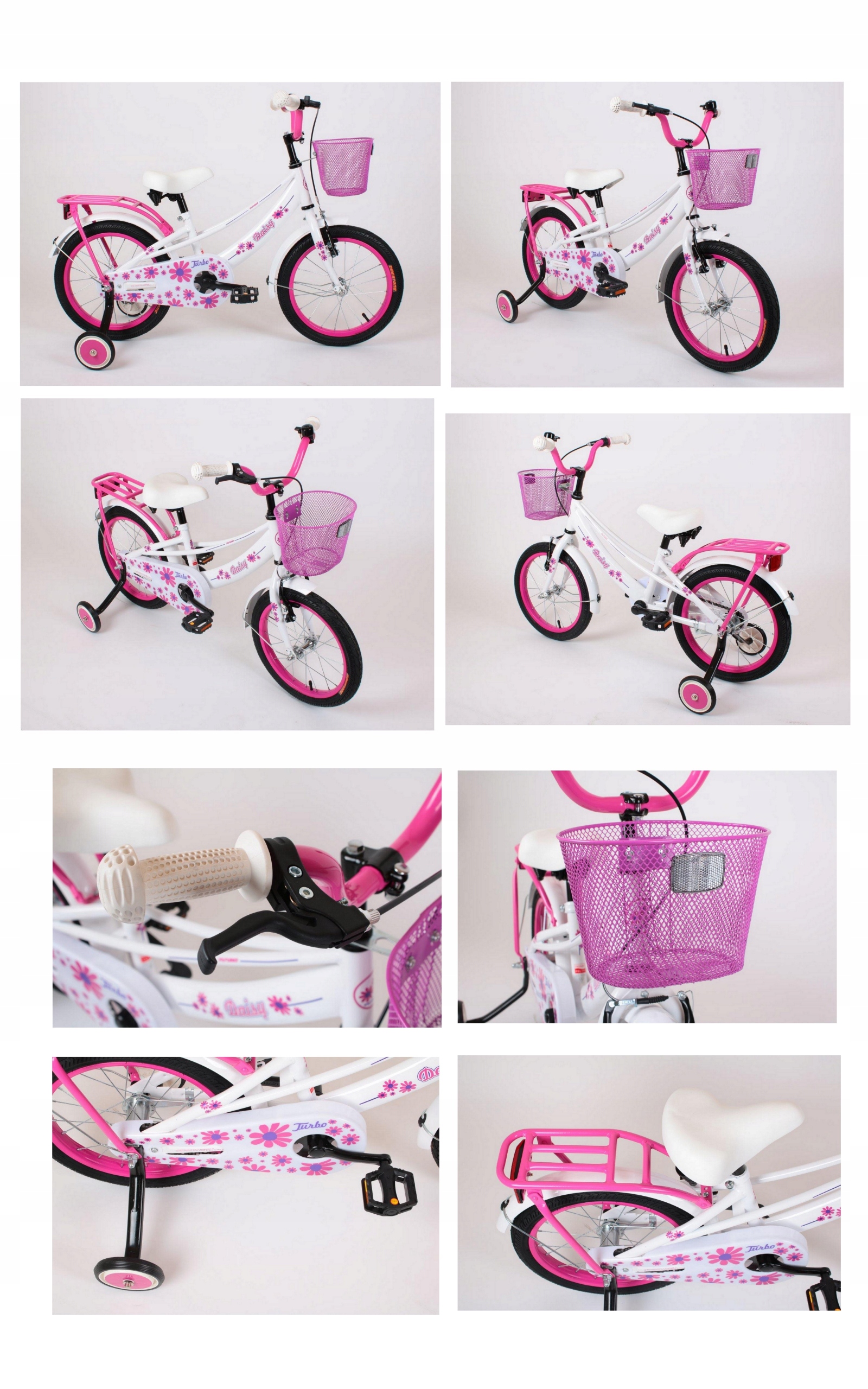 Rower 16 cali dla dziewczynki Turbo Daisy 16" Polski Producent różne