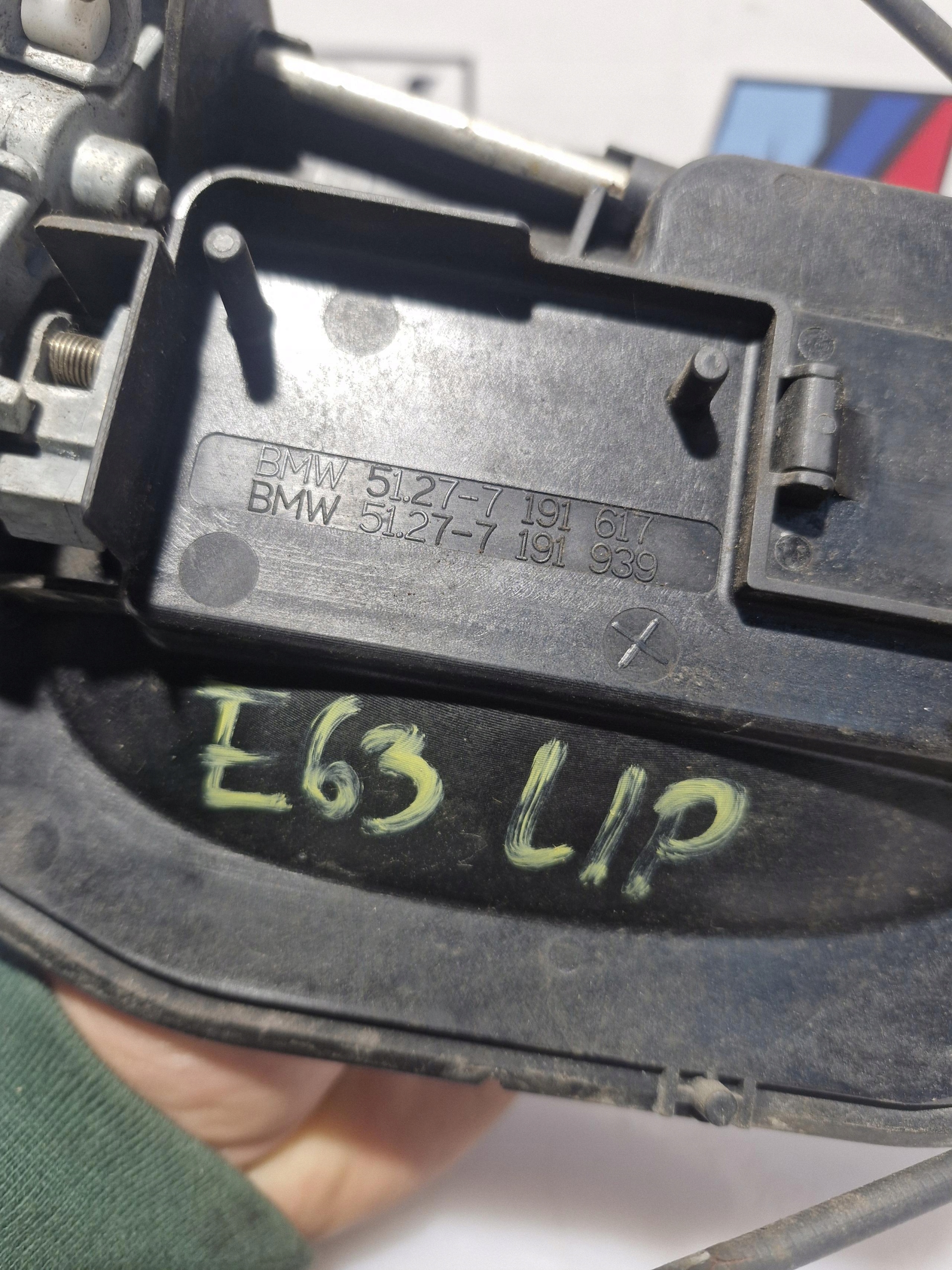 BMW E63 E64 handle left front original 7191617