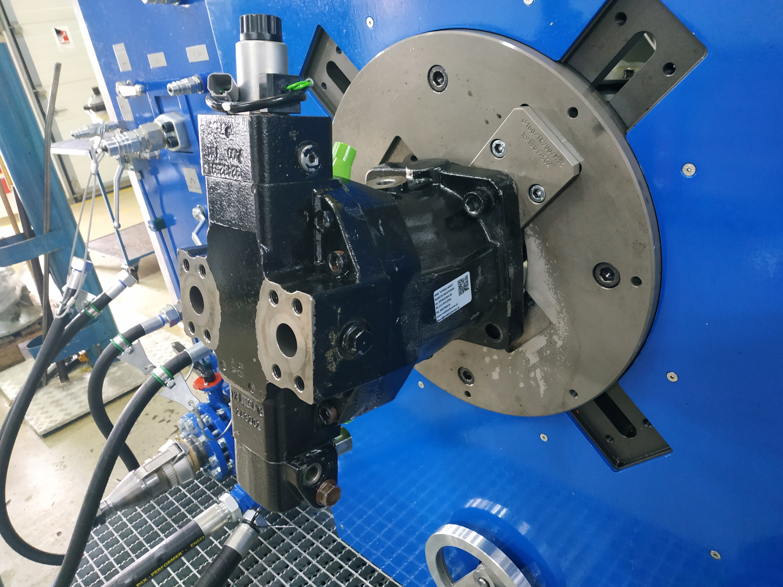 Silnik hydrauliczny A6VM160 REXROTH po remoncie Producent części Rexroth