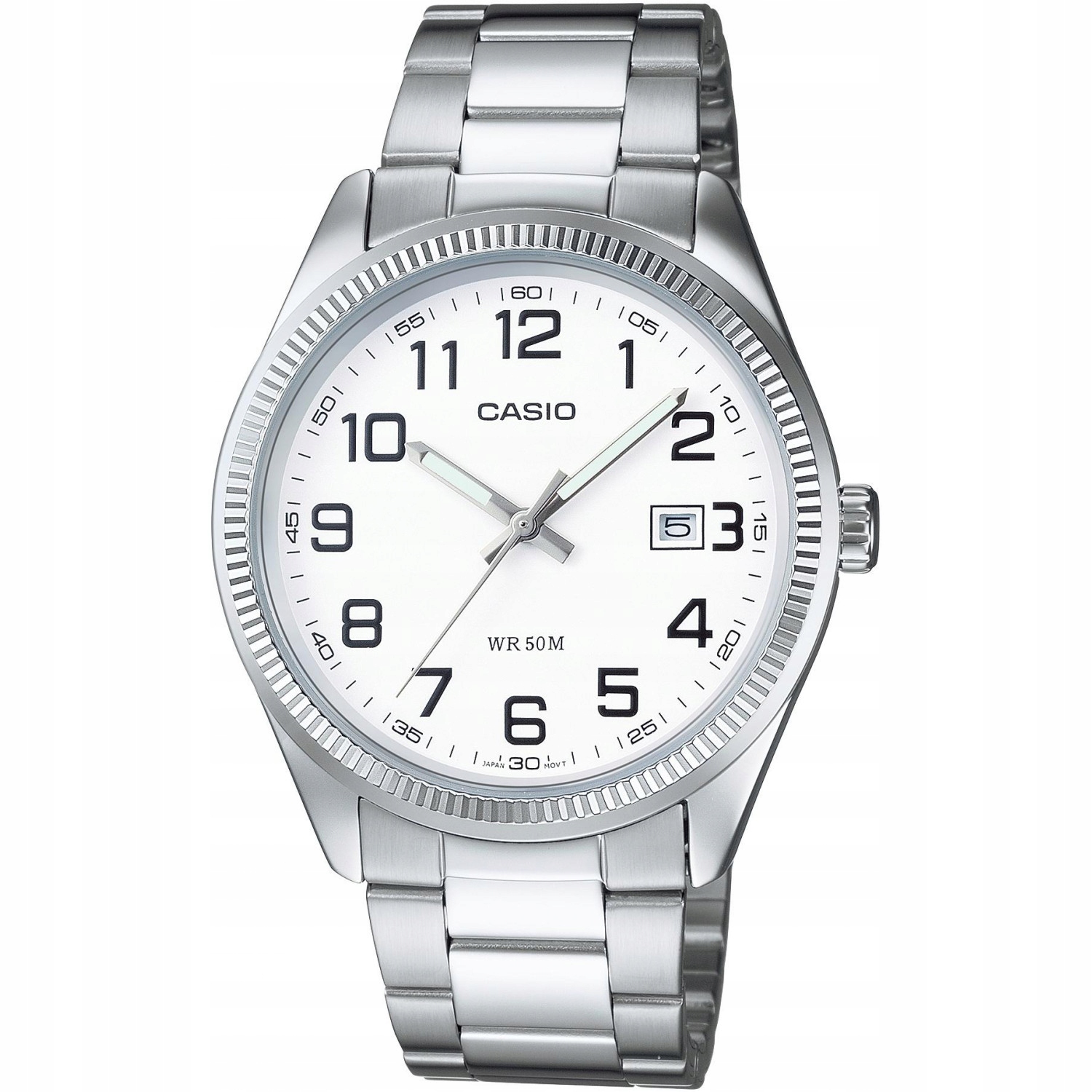 Pánské Hodinky Casio MTP-1302PD-7BVEF stříbrný náramek