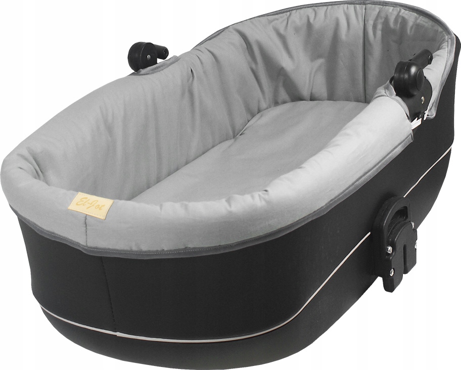 USZTYWNIONA WKŁADKA DO GONDOLI WÓZKA DZIECIĘCEGO Z BUDKĄ NA ZAMEK