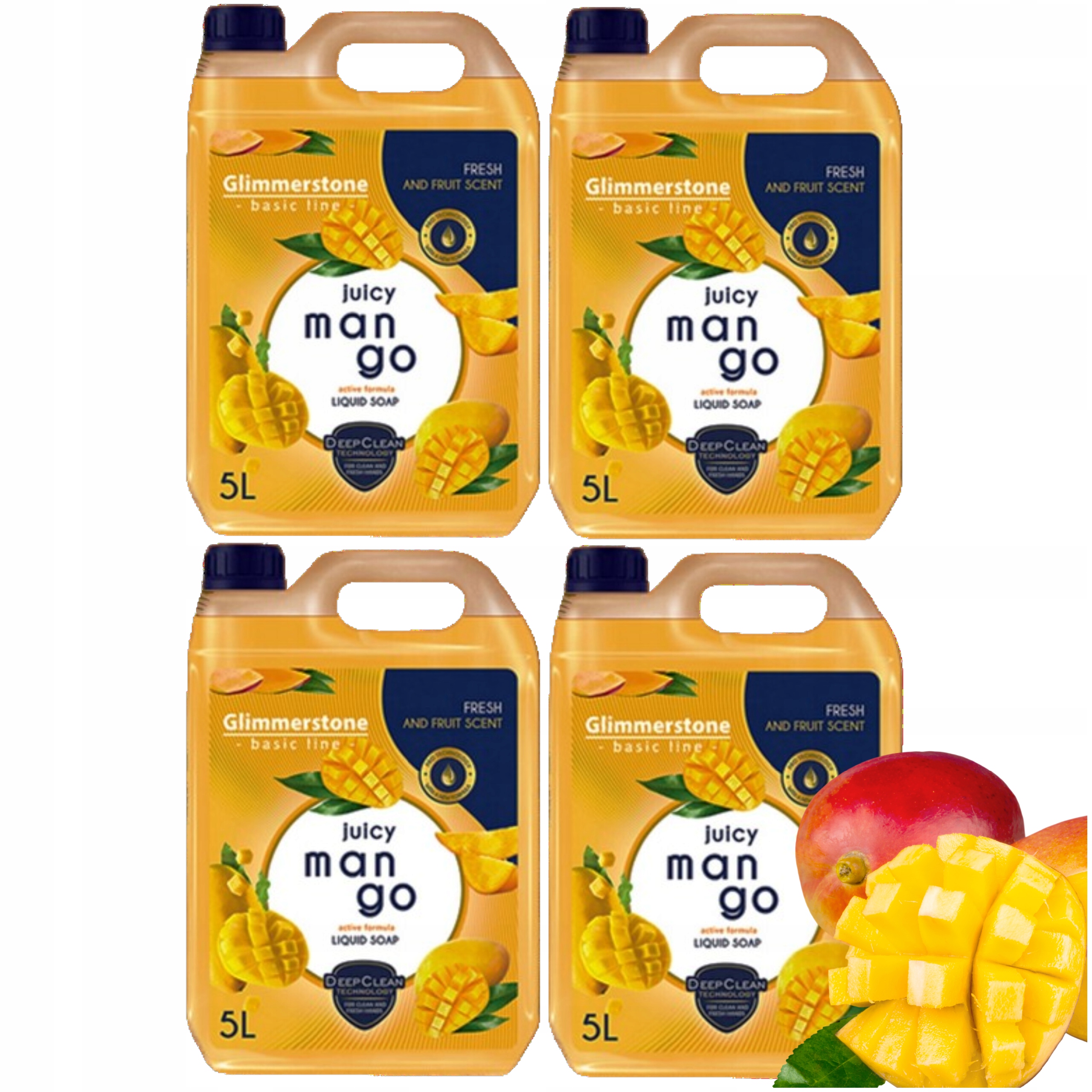 Krémové tekuté mýdlo 20 l hydratační na ruce, čerstvé mango Den