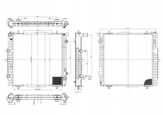 Chłodnice wody HART 620 257