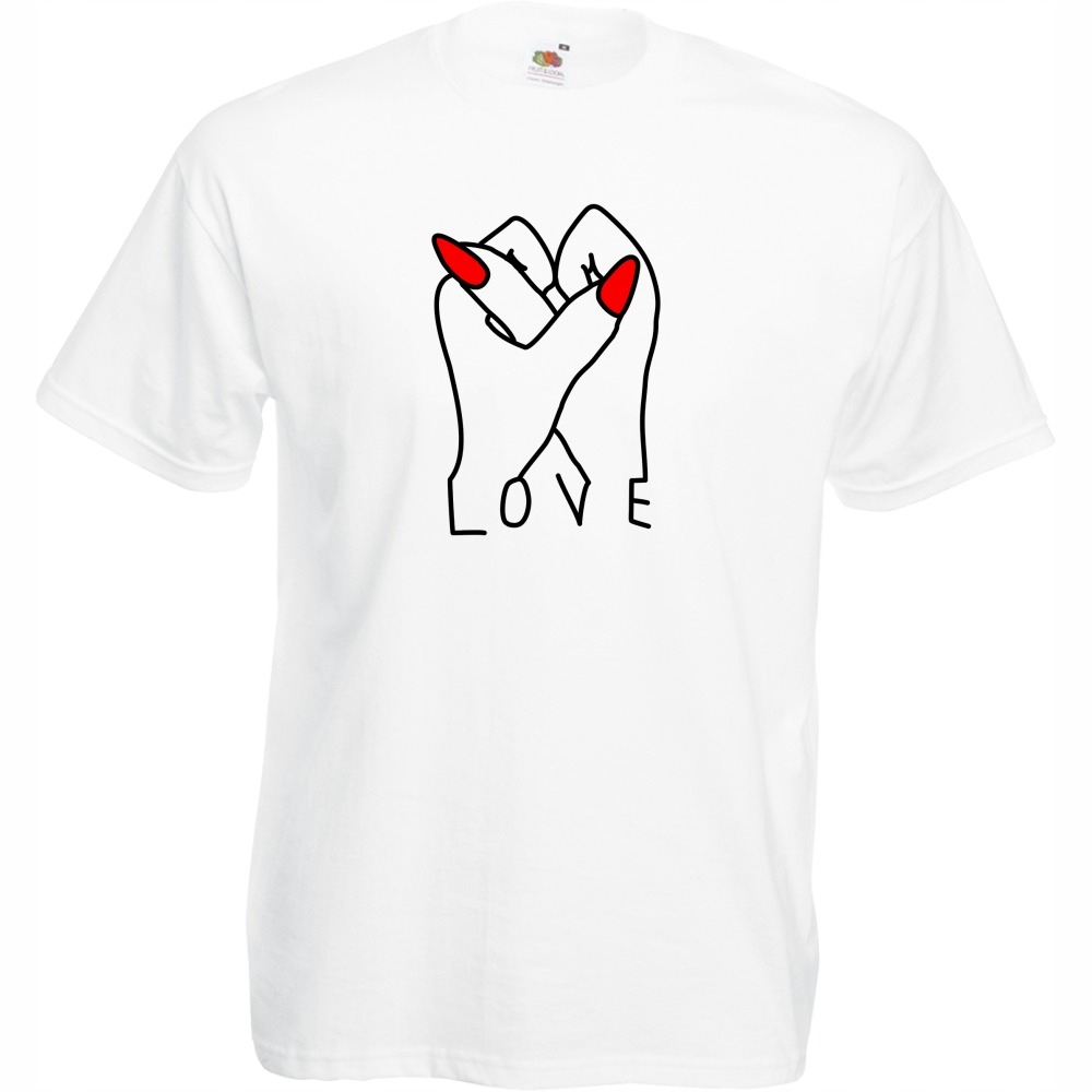 

Koszulka lineart love linia XL biała