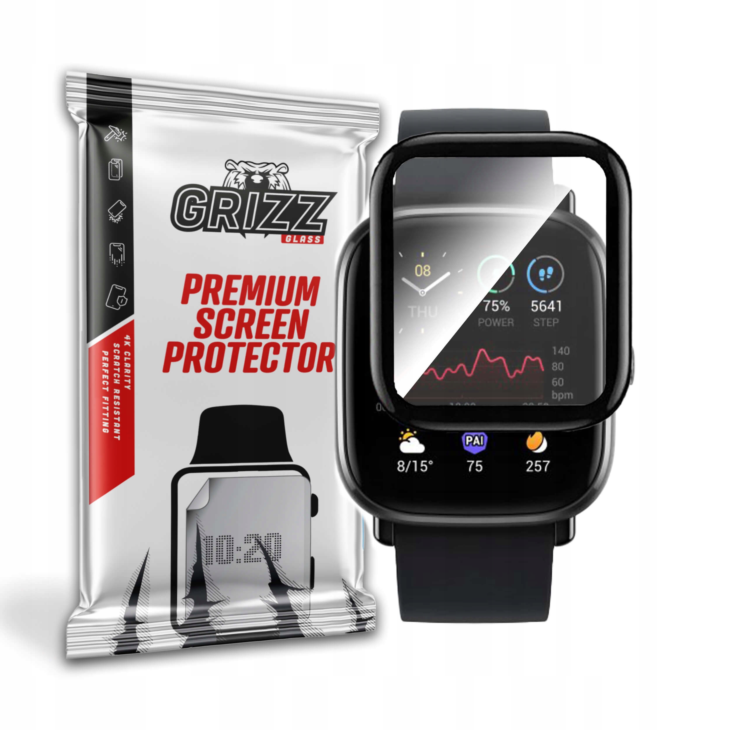 

Szkło hybrydowe z hydrożelem do Amazfit GTS2 Mini