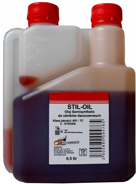 

Olej Stil-oil Dwusubowy Czerwony dozowownikiem 500